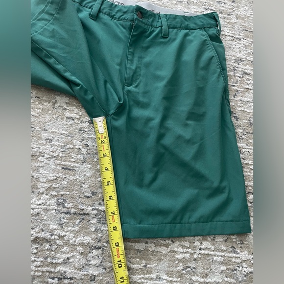 Adidas Ultimate 365 Prime Green Flat Front Golf Shorts Mens 30 Sports - Picture 8 of 9
